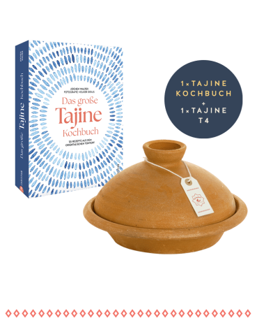 Das Premium-Paket Ali Baba Tajine unbehandelt original